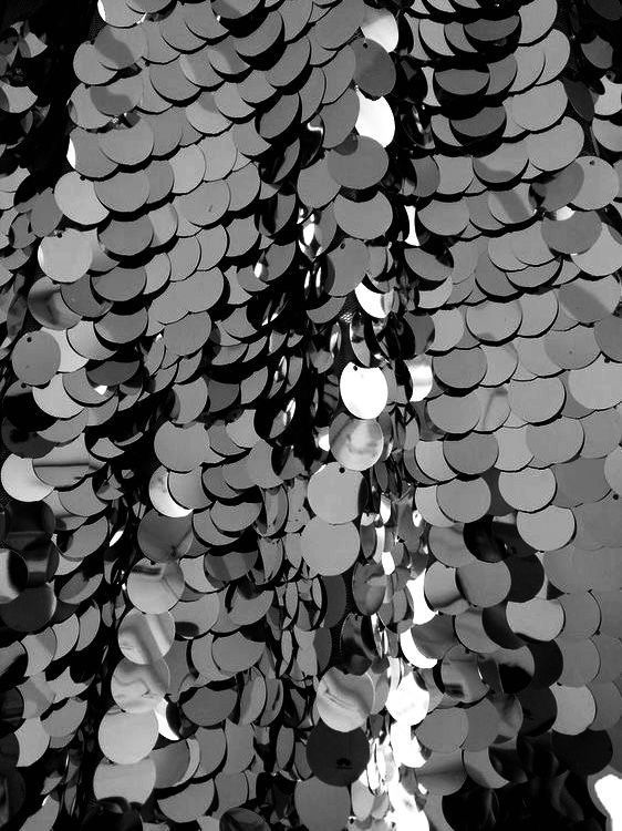 Sequin fabric swatch